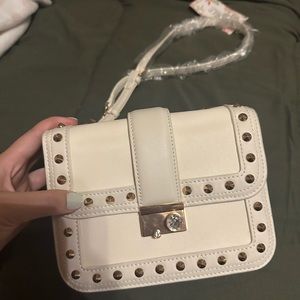 Beige handbag